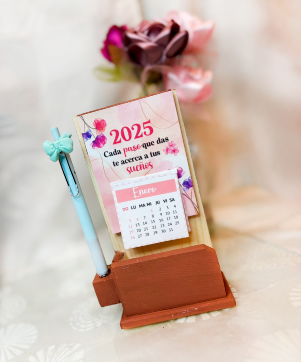 Porta Calendario "Organiza tu Tiempo"